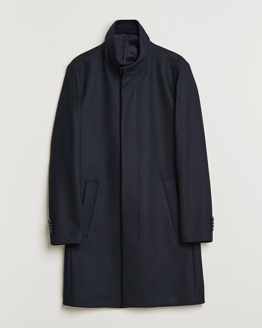 Herren | Jacken | Tiger of Sweden | Aleric Wool Coat Light Ink