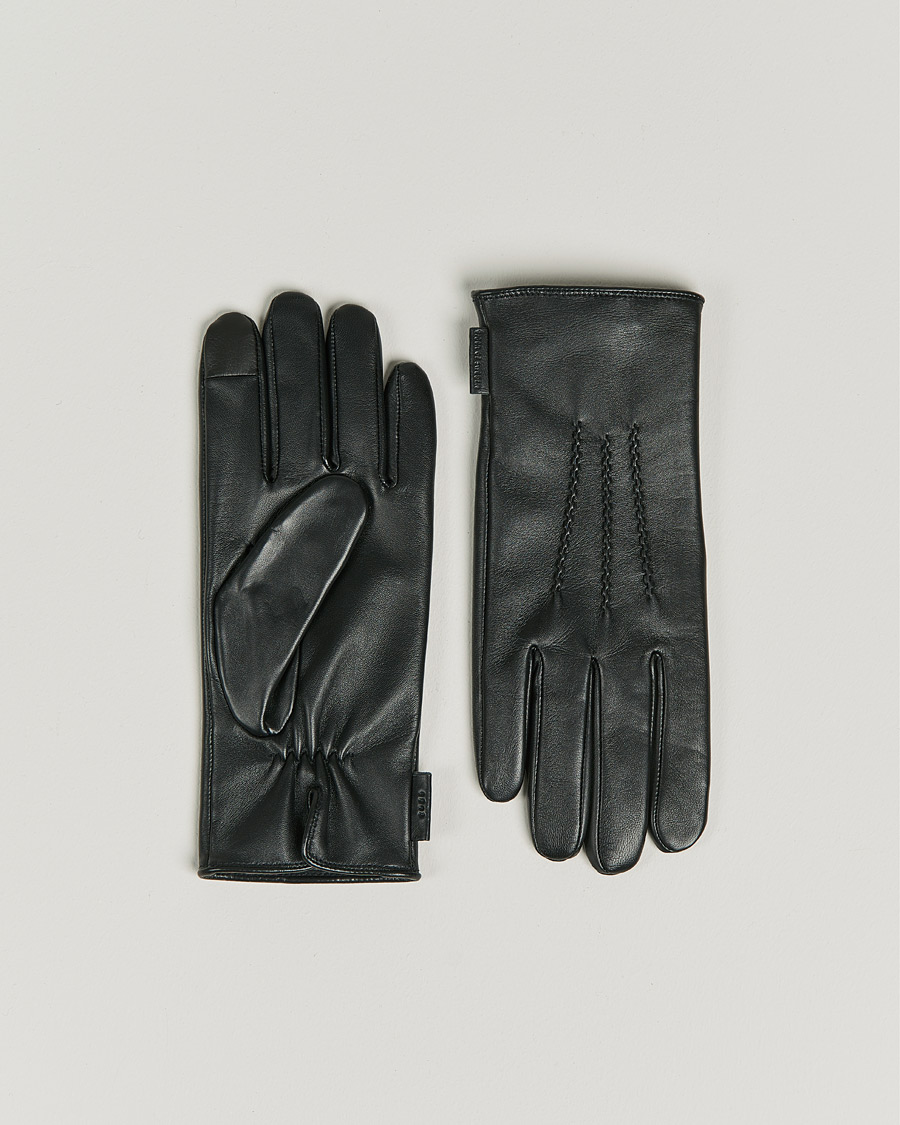 Herren | Tiger of Sweden Garvin Leather Gloves Black | Tiger of Sweden | Garvin Leather Gloves Black