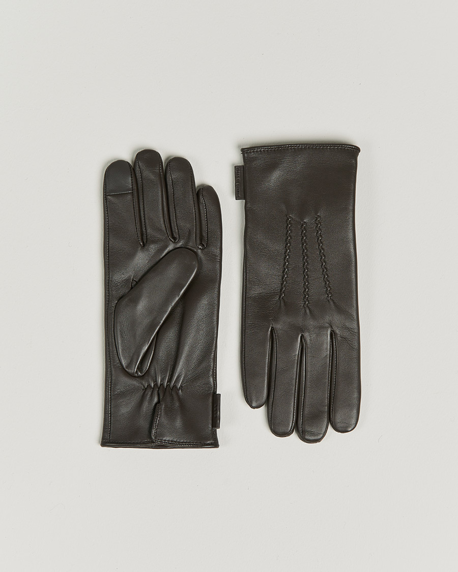Herren | Tiger of Sweden Garvin Leather Gloves Turkish Coffee | Tiger of Sweden | Garvin Leather Gloves Turkish Coffee