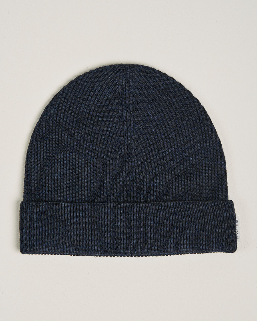 Herren | Tiger of Sweden Hedqvist Wool Beanie Ink | Tiger of Sweden | Hedqvist Wool Beanie Ink