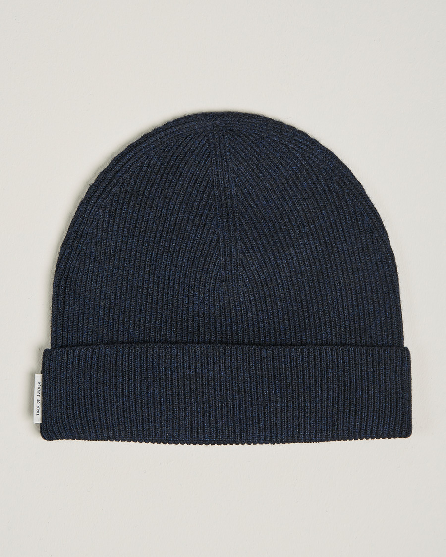 Herren | Tiger of Sweden Hedqvist Wool Beanie Ink | Tiger of Sweden | Hedqvist Wool Beanie Ink