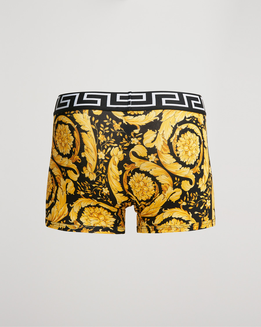 Herren | Unterwäsche | Versace | Barocco Print Boxer Black/Gold