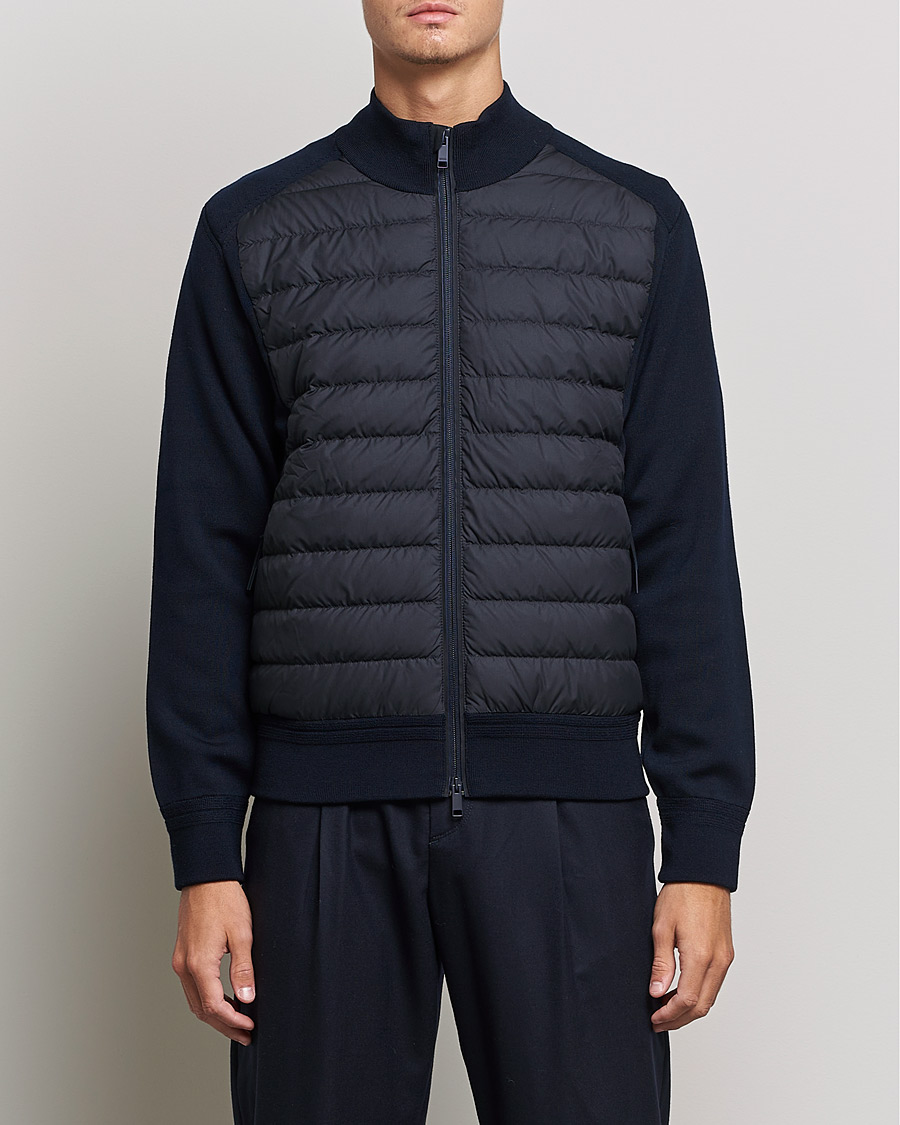 Herren | Jacken | Zegna | Padded Hybrid Jacket Navy