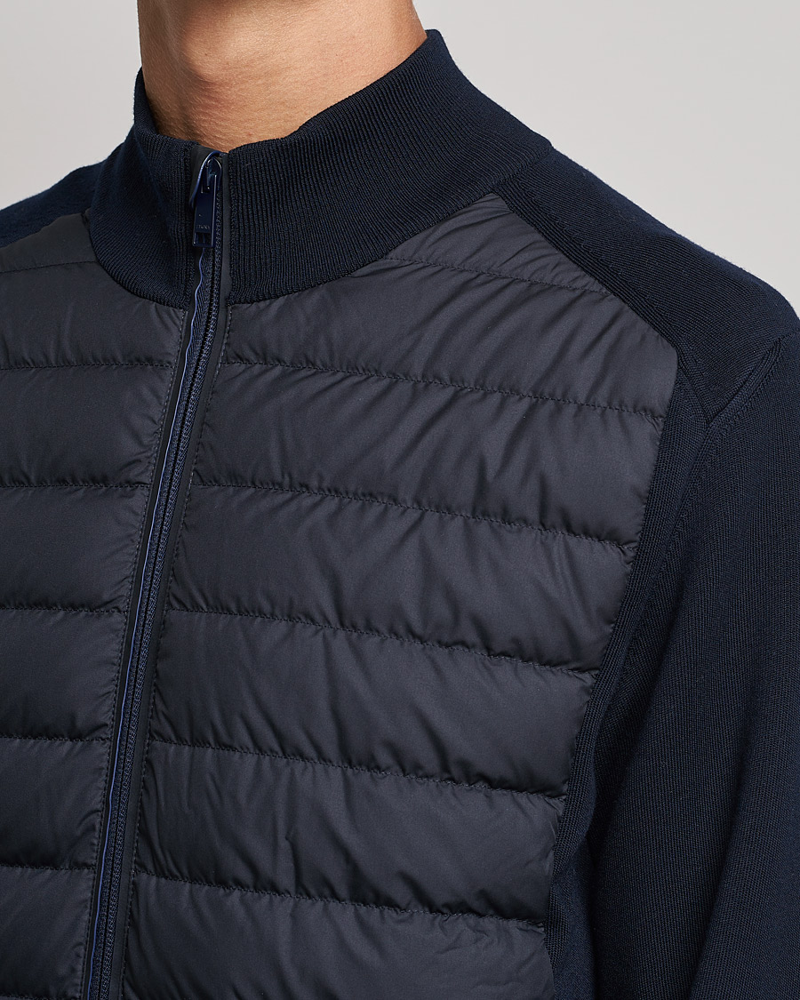 Herren | Jacken | Zegna | Padded Hybrid Jacket Navy