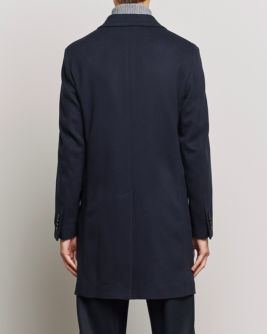 Herren | Jacken | Zegna | Double Breasted Cashmere Coat Navy