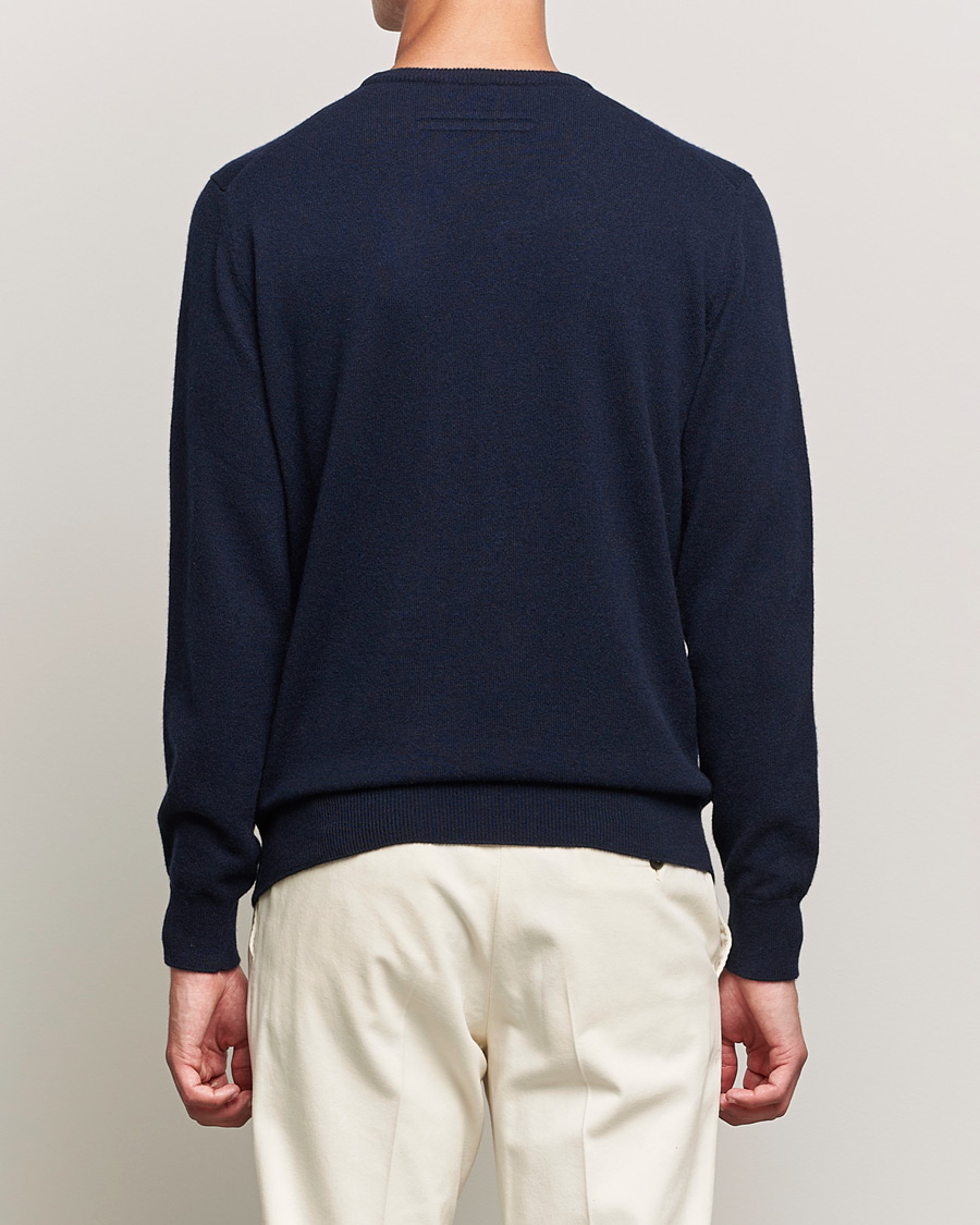 Herren | Pullover | Zegna | Oasi Cashmere Crew Neck Navy