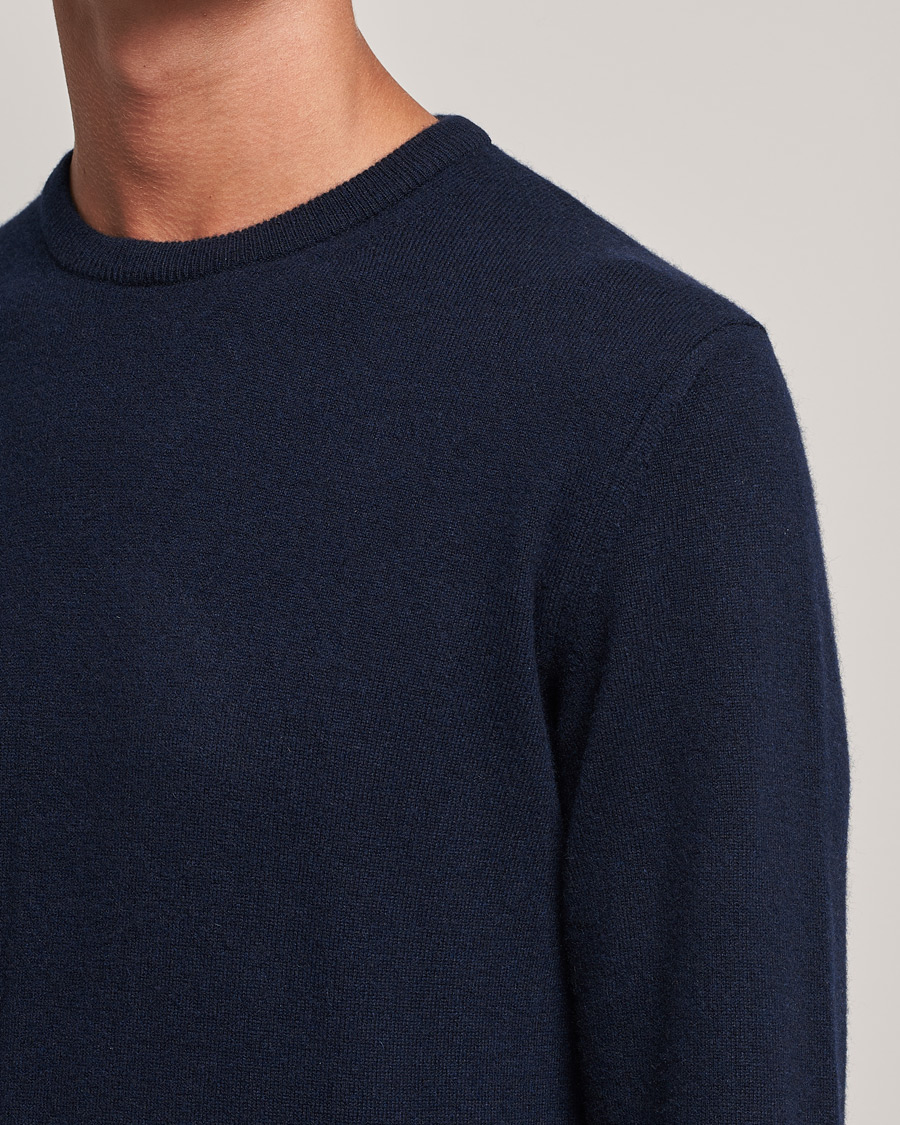 Herren | Pullover | Zegna | Oasi Cashmere Crew Neck Navy