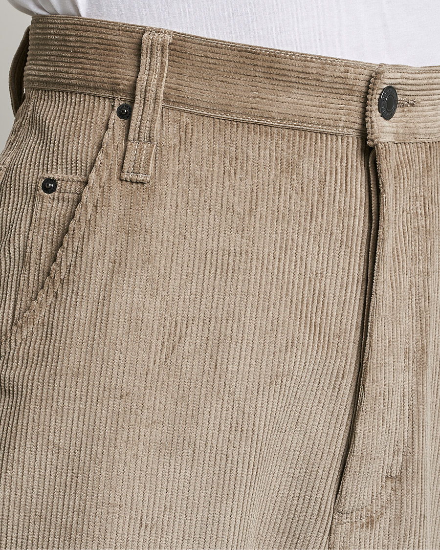Herren | Hosen | AMI | Alex Corduroy Trousers Beige