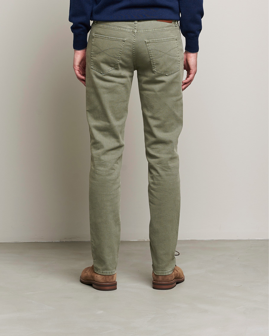 Herren | Hosen | Brunello Cucinelli | Slim Fit 5-Pocket Pants Military