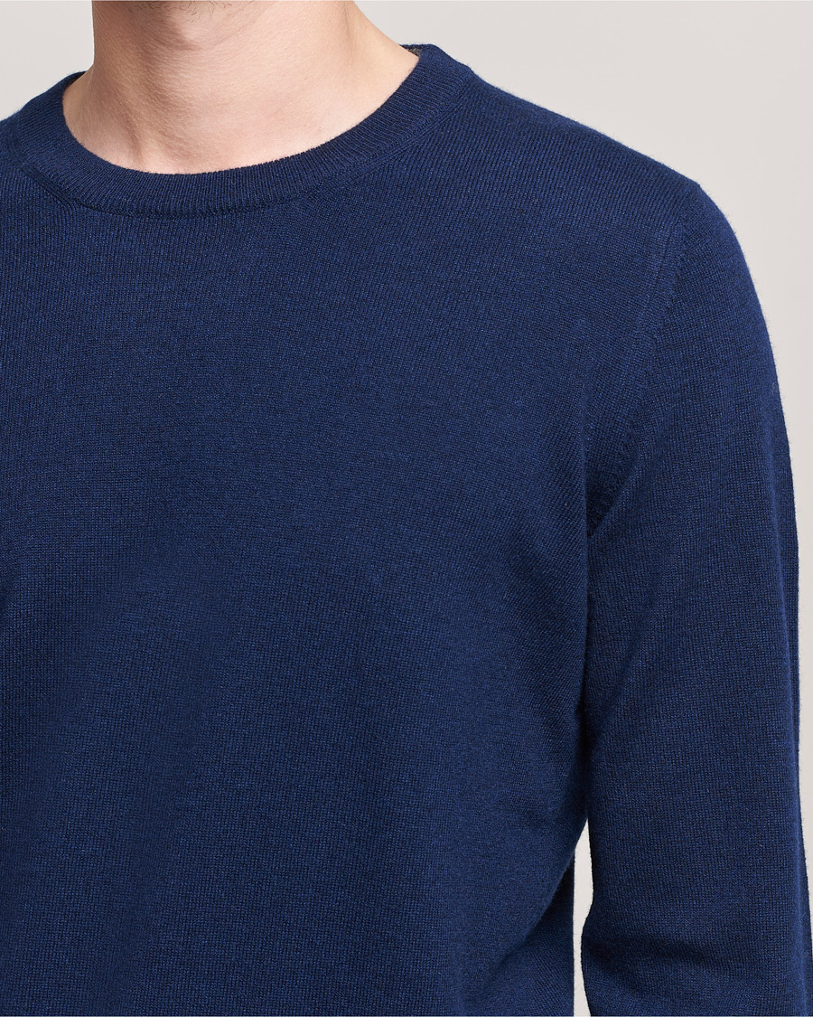 Herren | Pullover | Brunello Cucinelli | 2 Ply Cashmere Pullover Navy