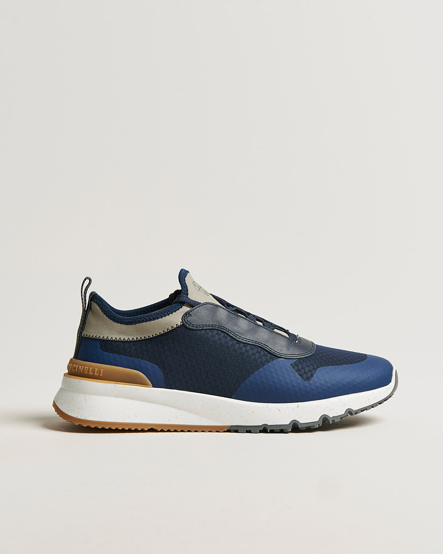 Herren | Brunello Cucinelli Running Sneaker Navy | Brunello Cucinelli | Running Sneaker Navy