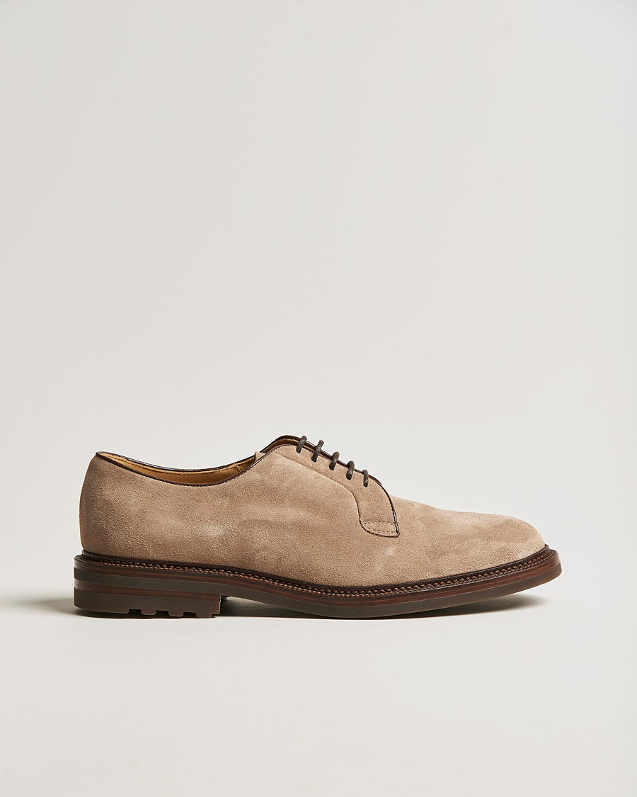 Herren | Brunello Cucinelli Plain Toe Derby Mud Suede | Brunello Cucinelli | Plain Toe Derby Mud Suede