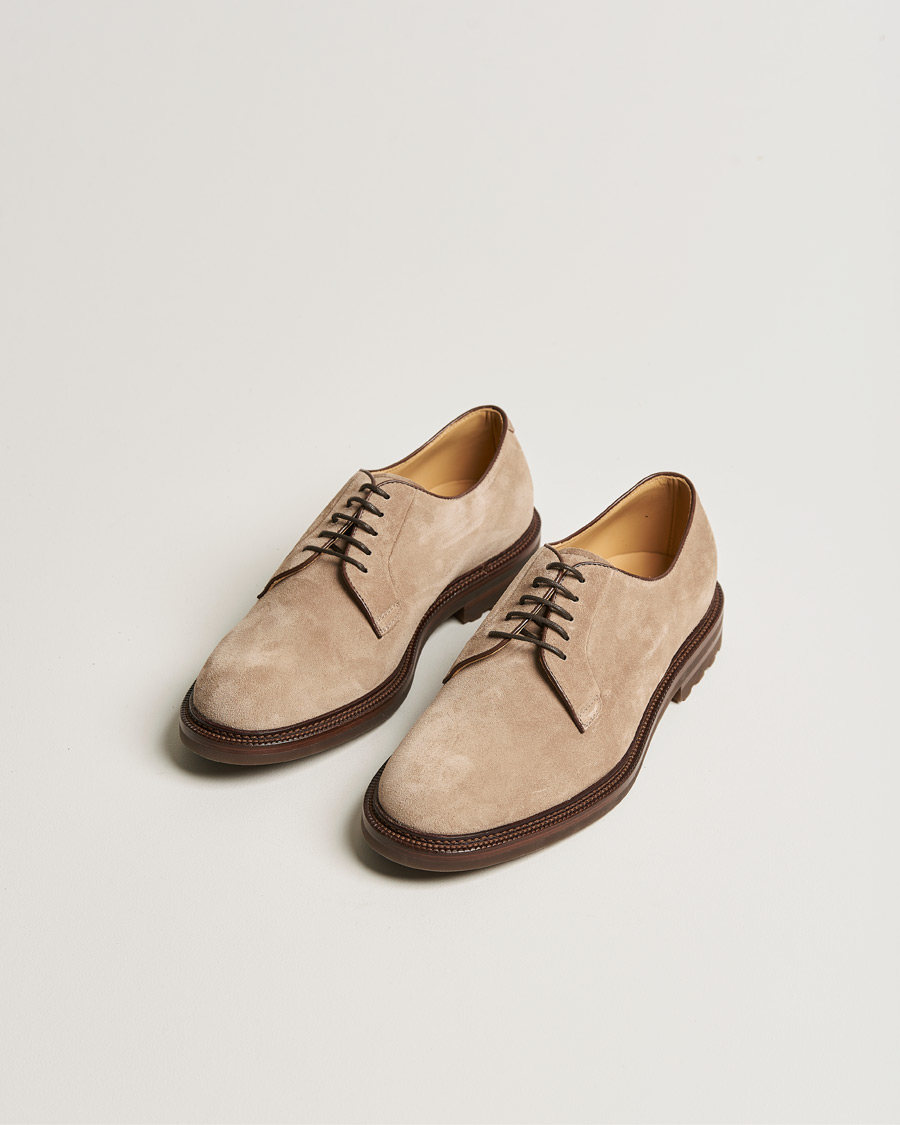 Herren | Brunello Cucinelli Plain Toe Derby Mud Suede | Brunello Cucinelli | Plain Toe Derby Mud Suede