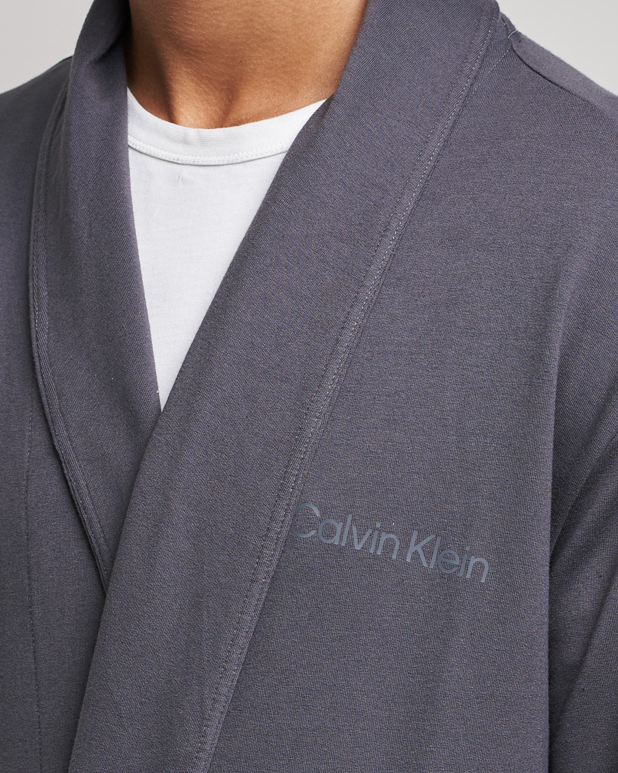 Herren | Schlafanzüge & Bademäntel | Calvin Klein | Terry Robe Sleek Grey