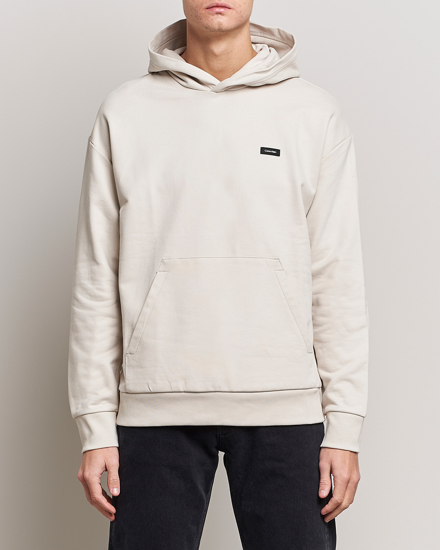 Herren | Pullover | Calvin Klein | Cotton Comfort Hoodie Stony Beige