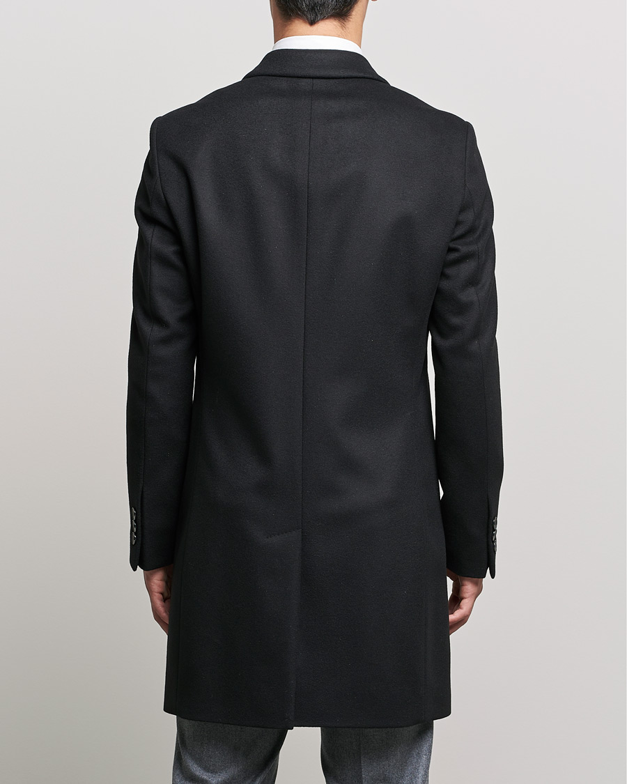 Herren | Jacken | BOSS BLACK | BOSS Hyde Wool/Cashmere Coat Black