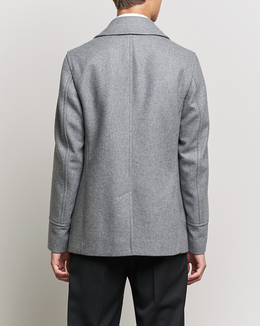 Herren | Jacken | BOSS BLACK | BOSS Hyde Peacoat Silver