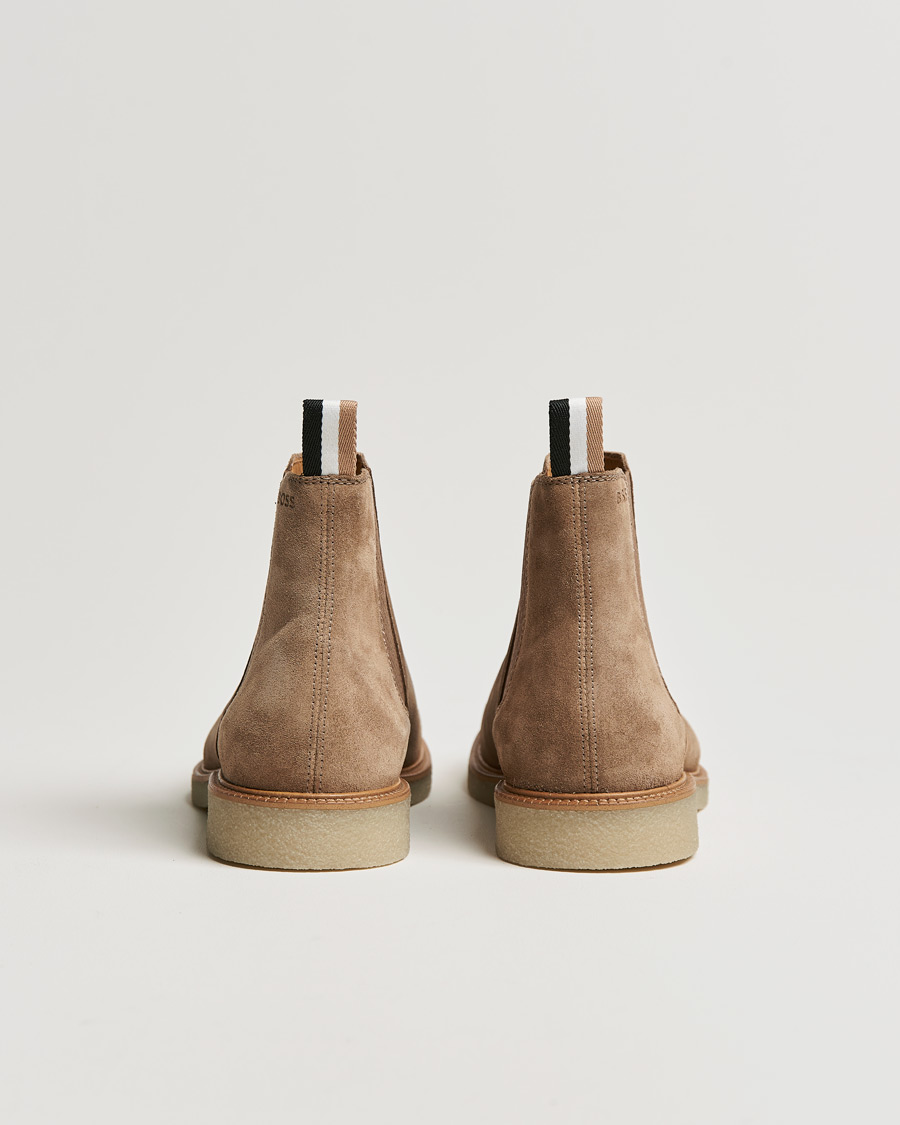 Herren | BOSS Tunley Suede Chelsea Boots Light Beige | BOSS BLACK | BOSS Tunley Suede Chelsea Boots Light Beige