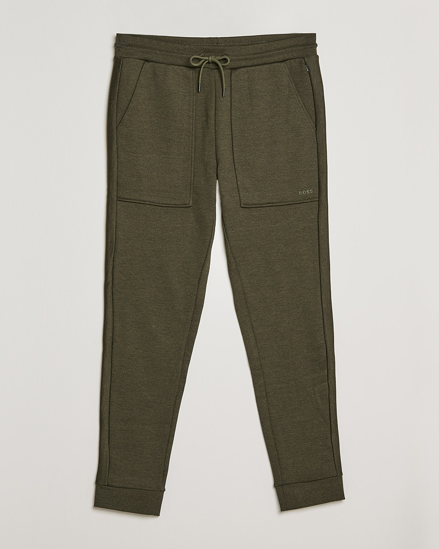 Herren | Hosen | BOSS BLACK | Lamont Drawstring Trousers Open Green