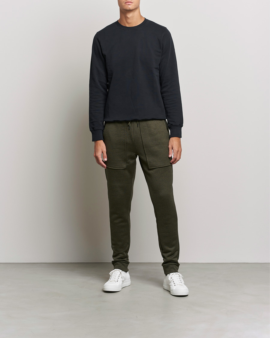 Herren | Hosen | BOSS BLACK | Lamont Drawstring Trousers Open Green