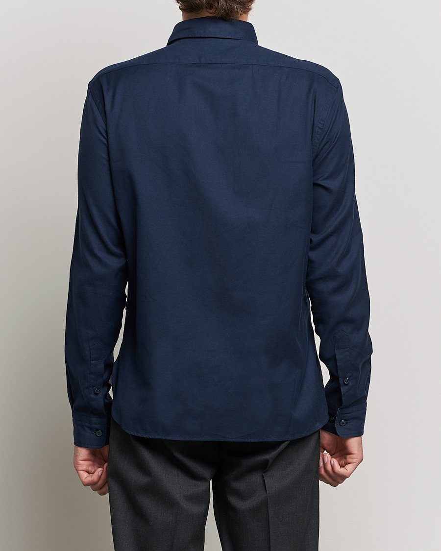 Herren | Hemden | BOSS BLACK | Liam Flannel Shirt Dark Blue