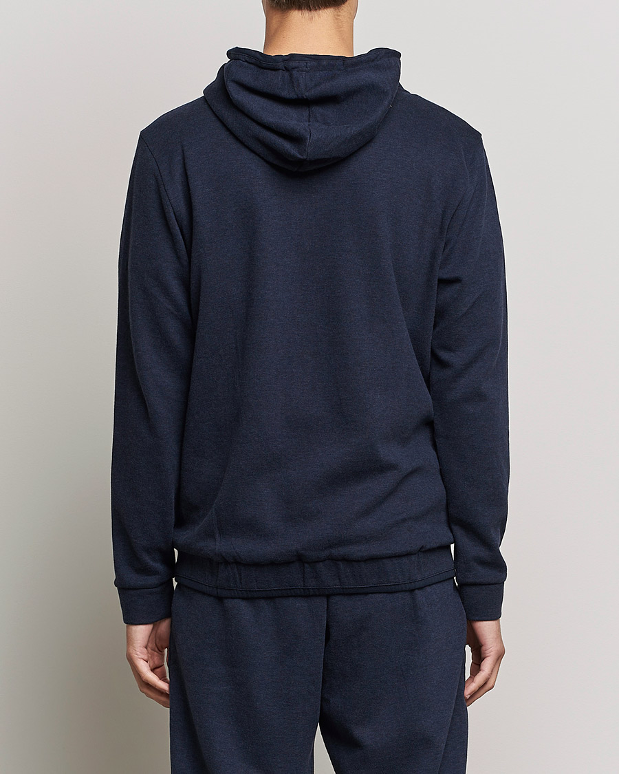 Herren | Pullover | BOSS BLACK | Cashmere Full Zip Hoodie Dark Blue