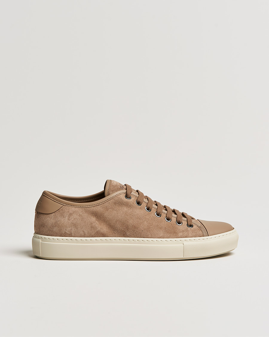 Herren | Mirage Suede Sneakers Medium Beige | BOSS BLACK | Mirage Suede Sneakers Medium Beige