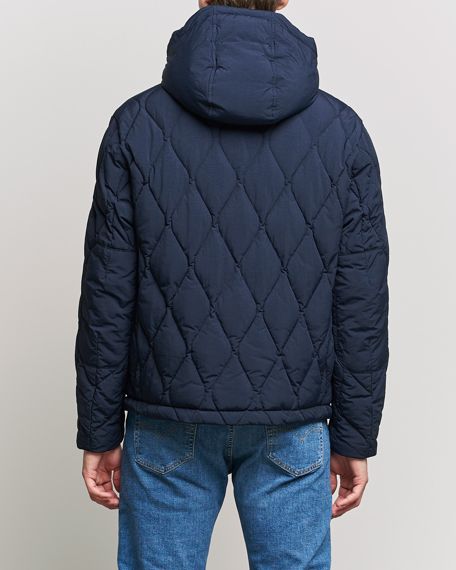Herren | Jacken | BOSS ORANGE | Onlet Quilted Down Jacket Dark Blue