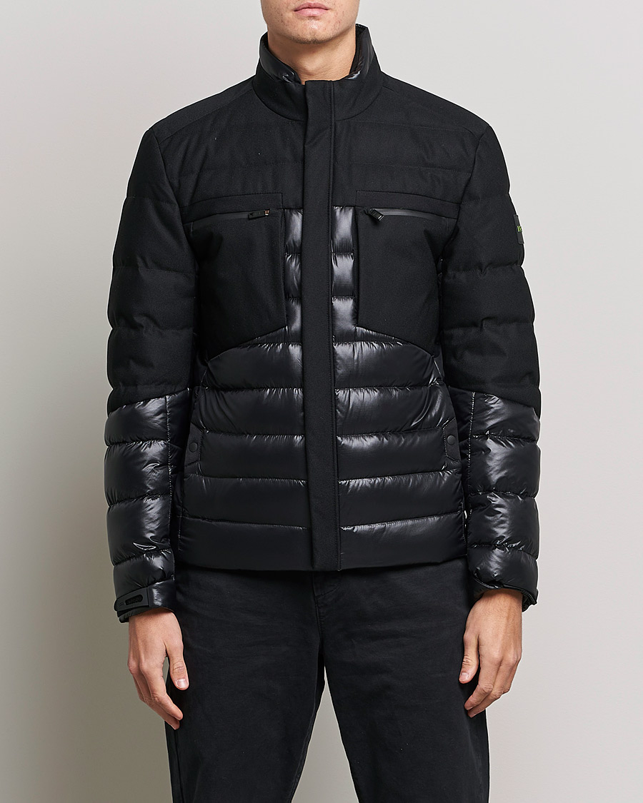 Herren | Jacken | BOSS GREEN | Bergen Semi Glossy Down Jacket Black