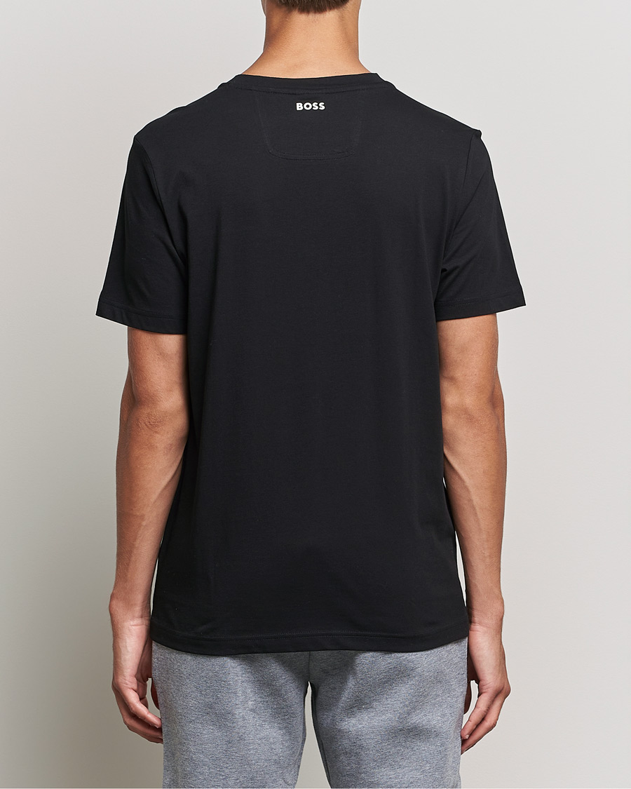 Herren | T-Shirts | BOSS GREEN | Logo Crew Neck T-Shirt Black