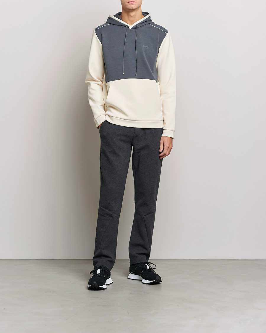 Herren | Pullover | BOSS GREEN | Soody Hoodie Open White