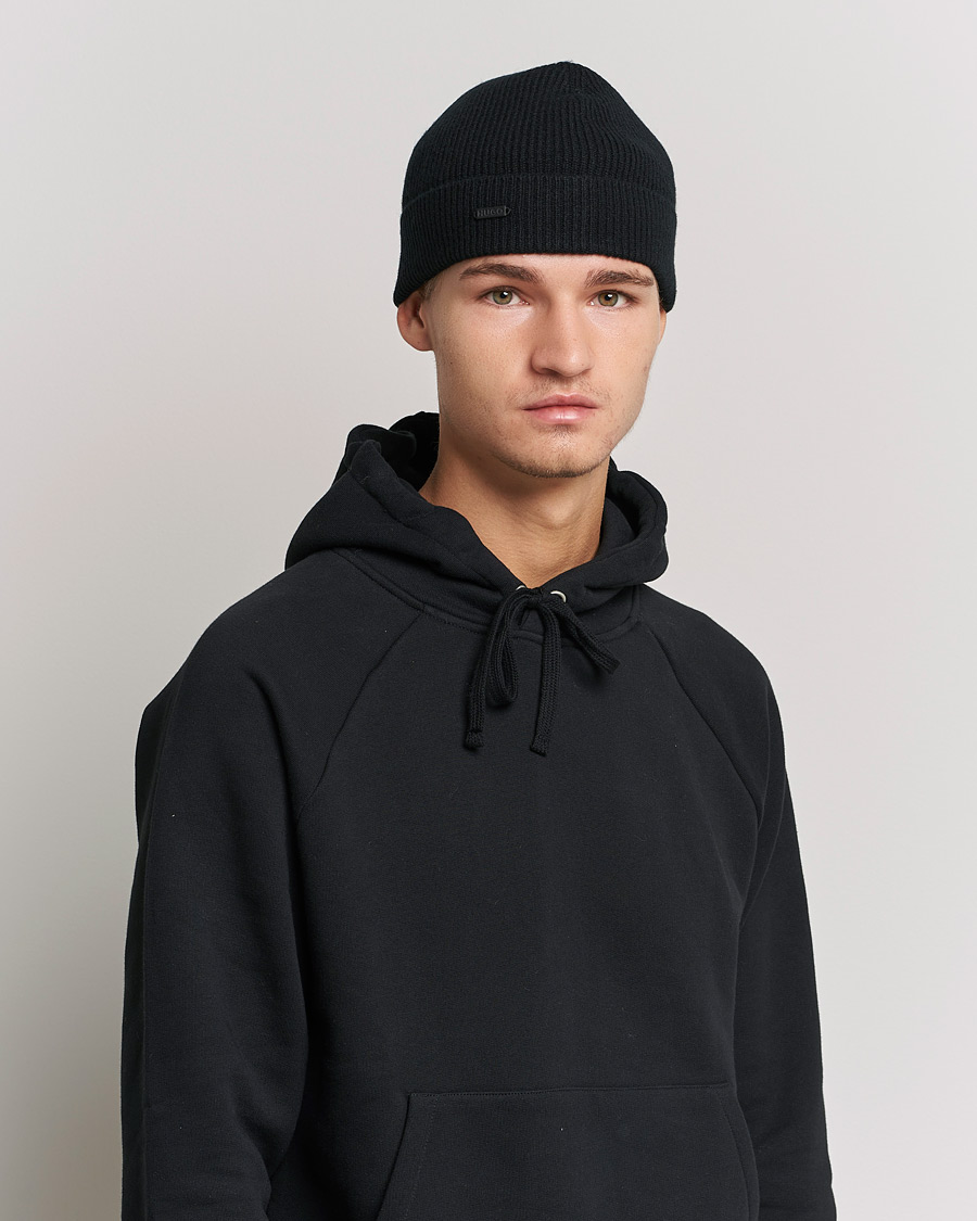 Herren | HUGO Xamir Beanie Black | HUGO | Xamir Beanie Black