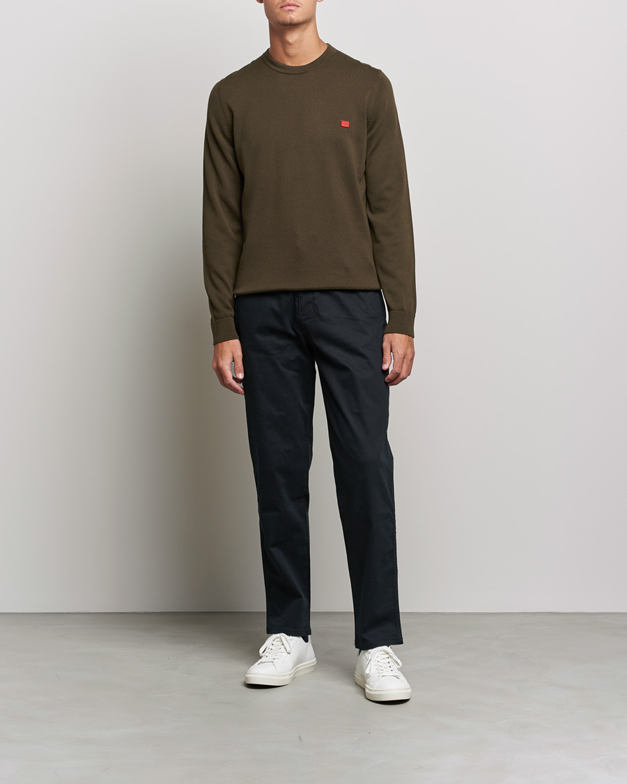 Herren | Pullover | HUGO | San Cassius Knitted Sweater Dark Green