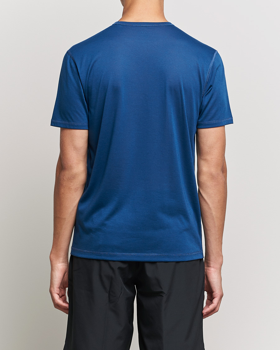 Herren | T-Shirts | Sunspel | Active Tee Navy