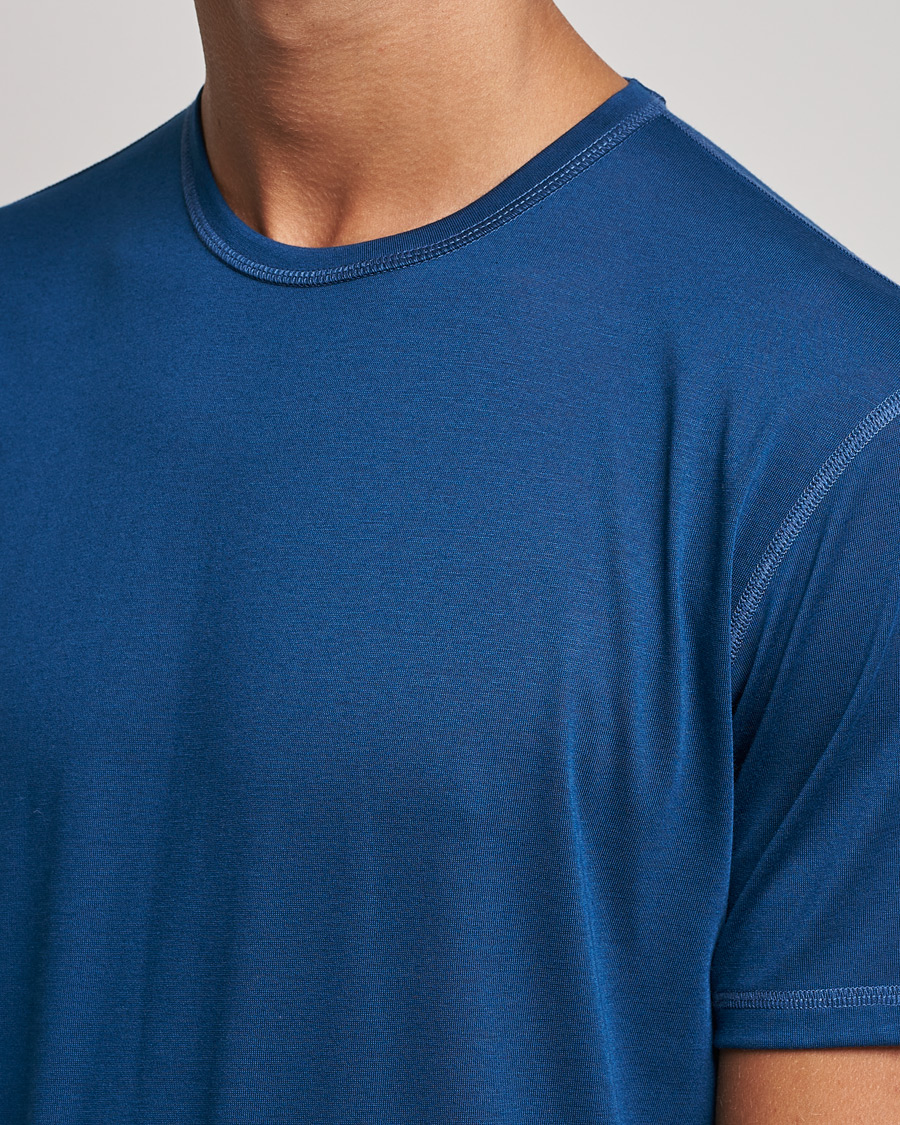 Herren | T-Shirts | Sunspel | Active Tee Navy