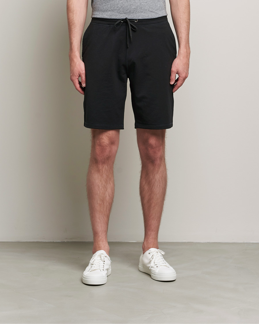 Herren | Sale | Sunspel | Active Shorts Black