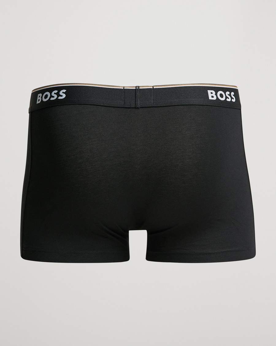 Herren | Trunks | BOSS BLACK | 3-Pack Trunk Boxer Shorts Black