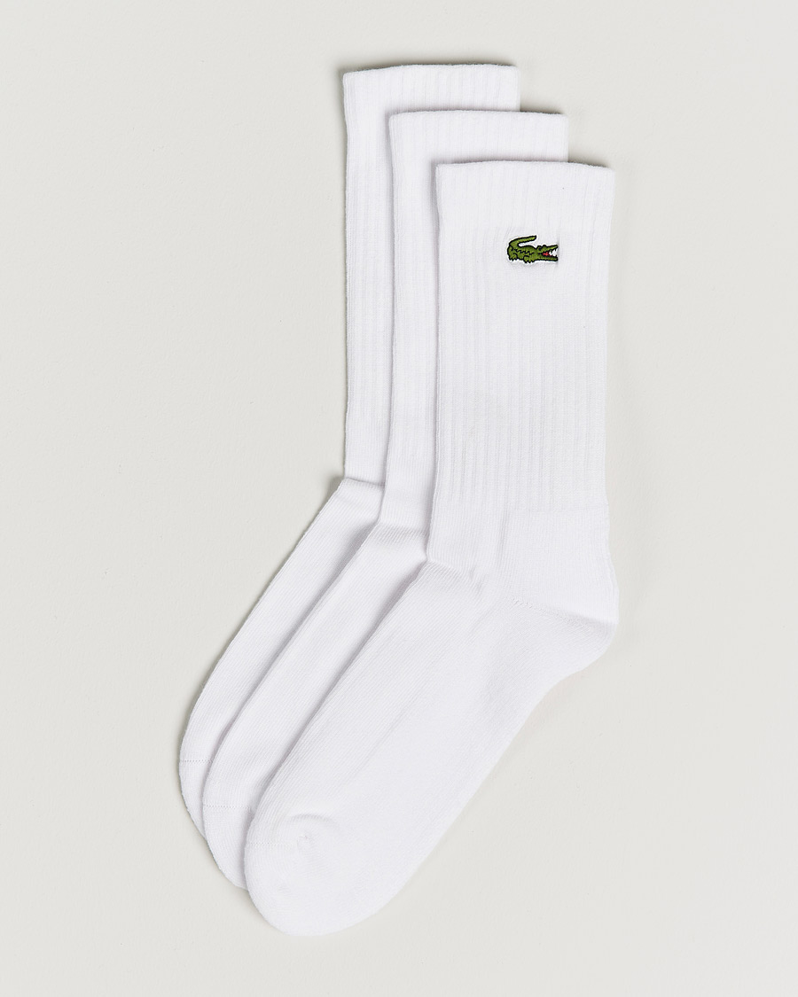 Herren | Unterwäsche | Lacoste | Sport 3-Pack Sport Socks White