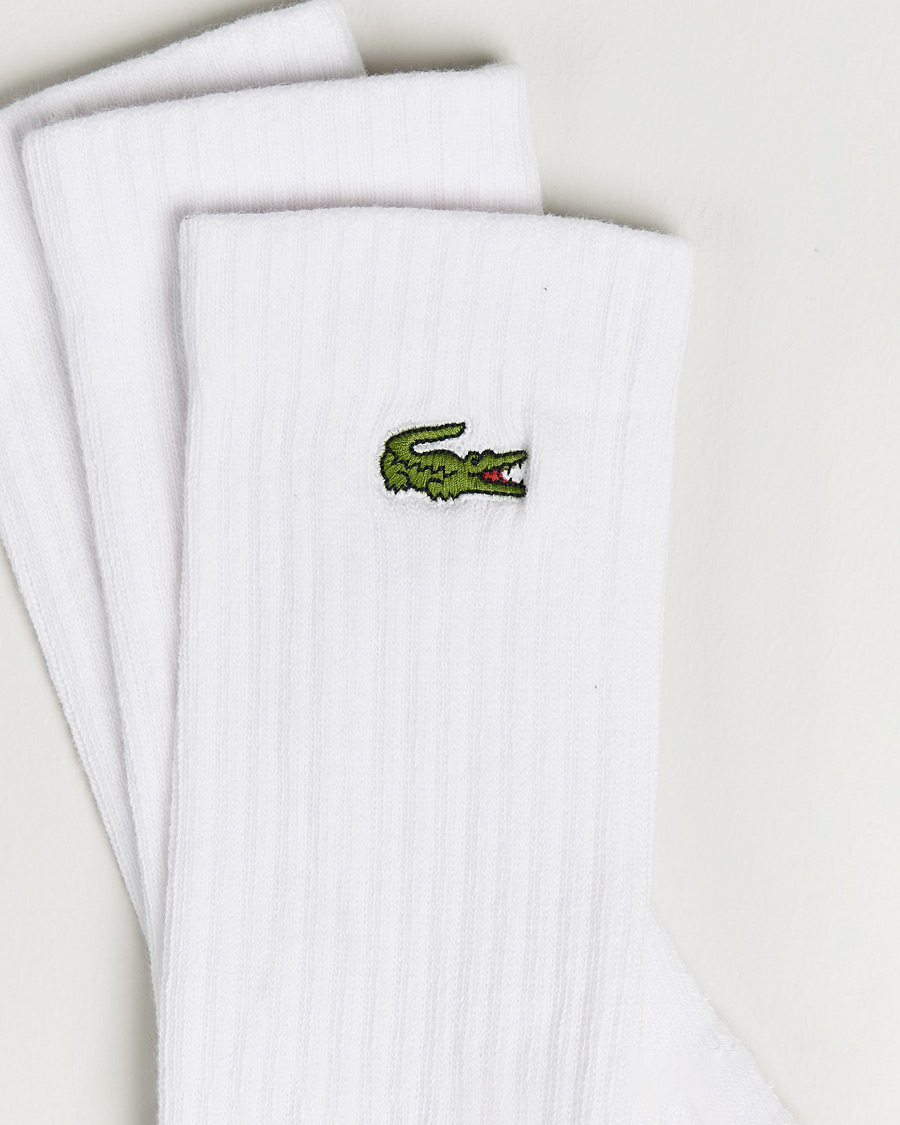 Herren | Unterwäsche | Lacoste | Sport 3-Pack Sport Socks White