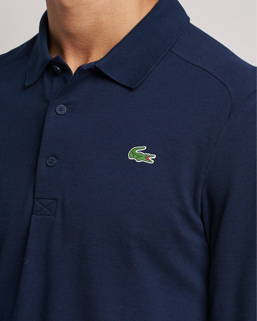 Herren | Pullover | Lacoste Sport | Performance Long Sleeve Polo Navy Blue