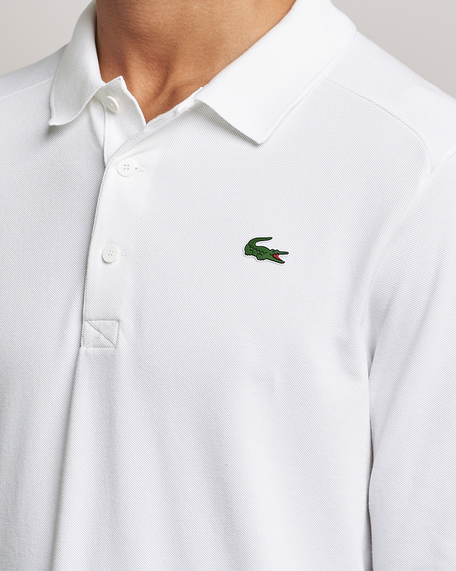 Herren | Pullover | Lacoste Sport | Performance Long Sleeve Polo White