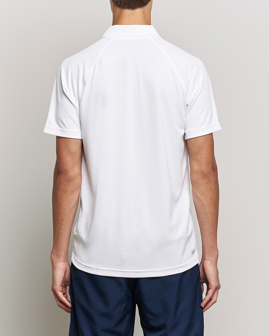 Herren | Poloshirts | Lacoste Sport | Performance Ribbed Collar Polo White