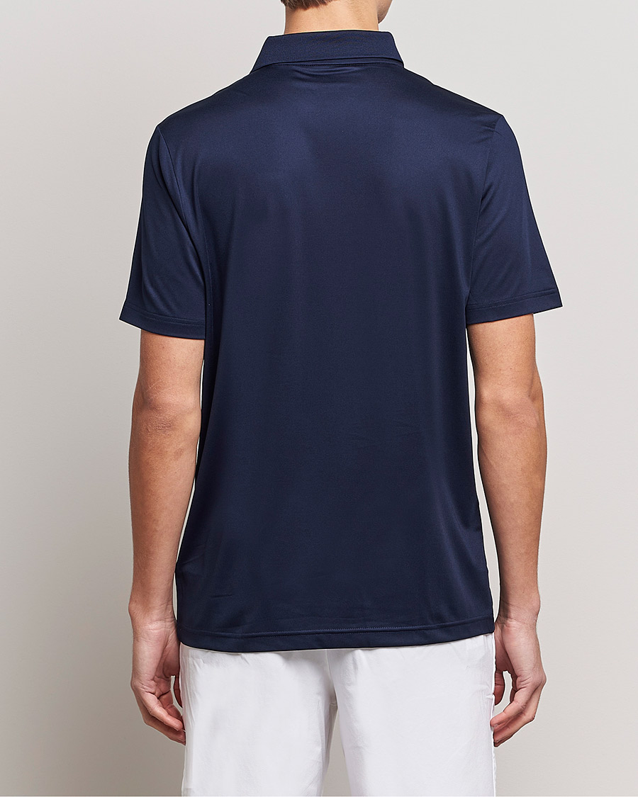 Herren | Poloshirts | Lacoste Sport | Performance Striped Polo Navy Blue