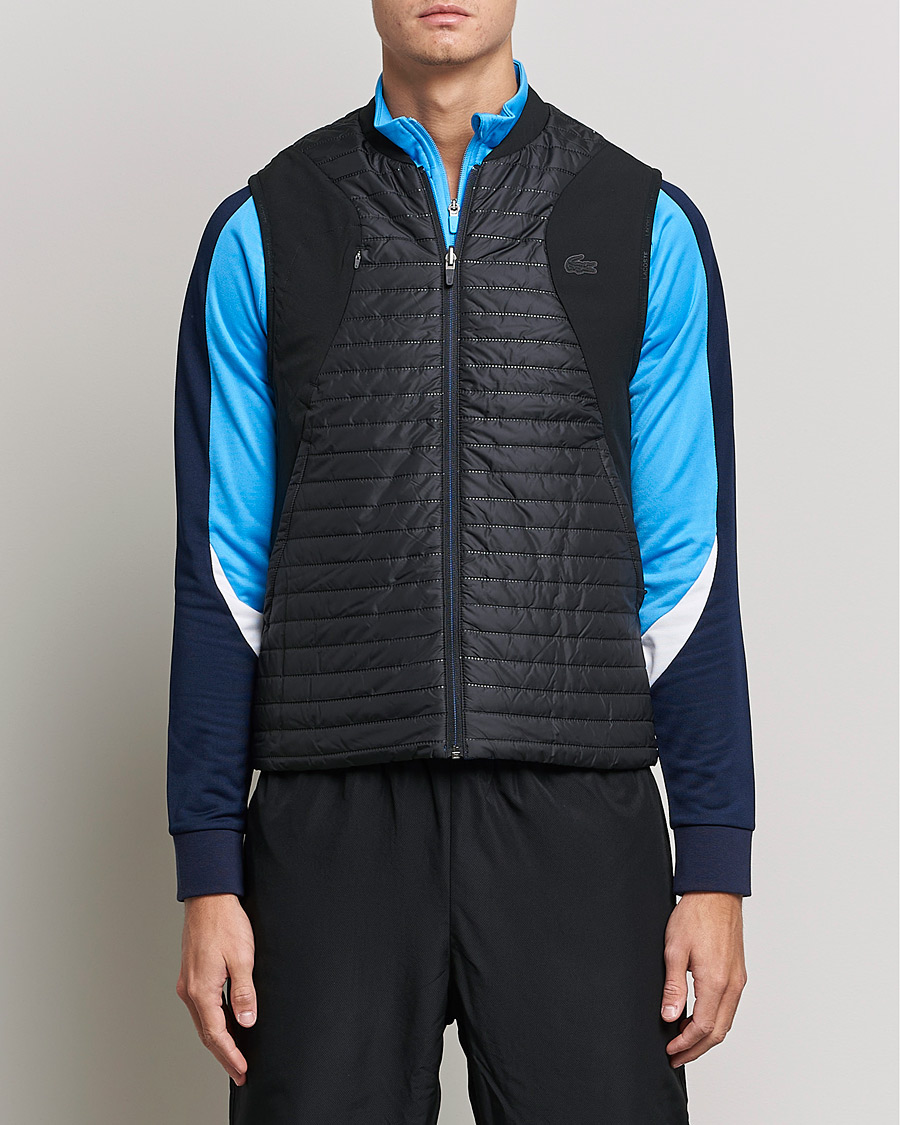 Herren | Jacken | Lacoste Sport | Reversible Performance Vest Black/Blue