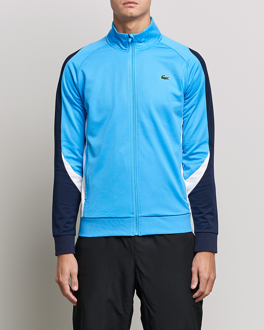 Herren | Pullover | Lacoste Sport | Performance Full Zip Blue Multi