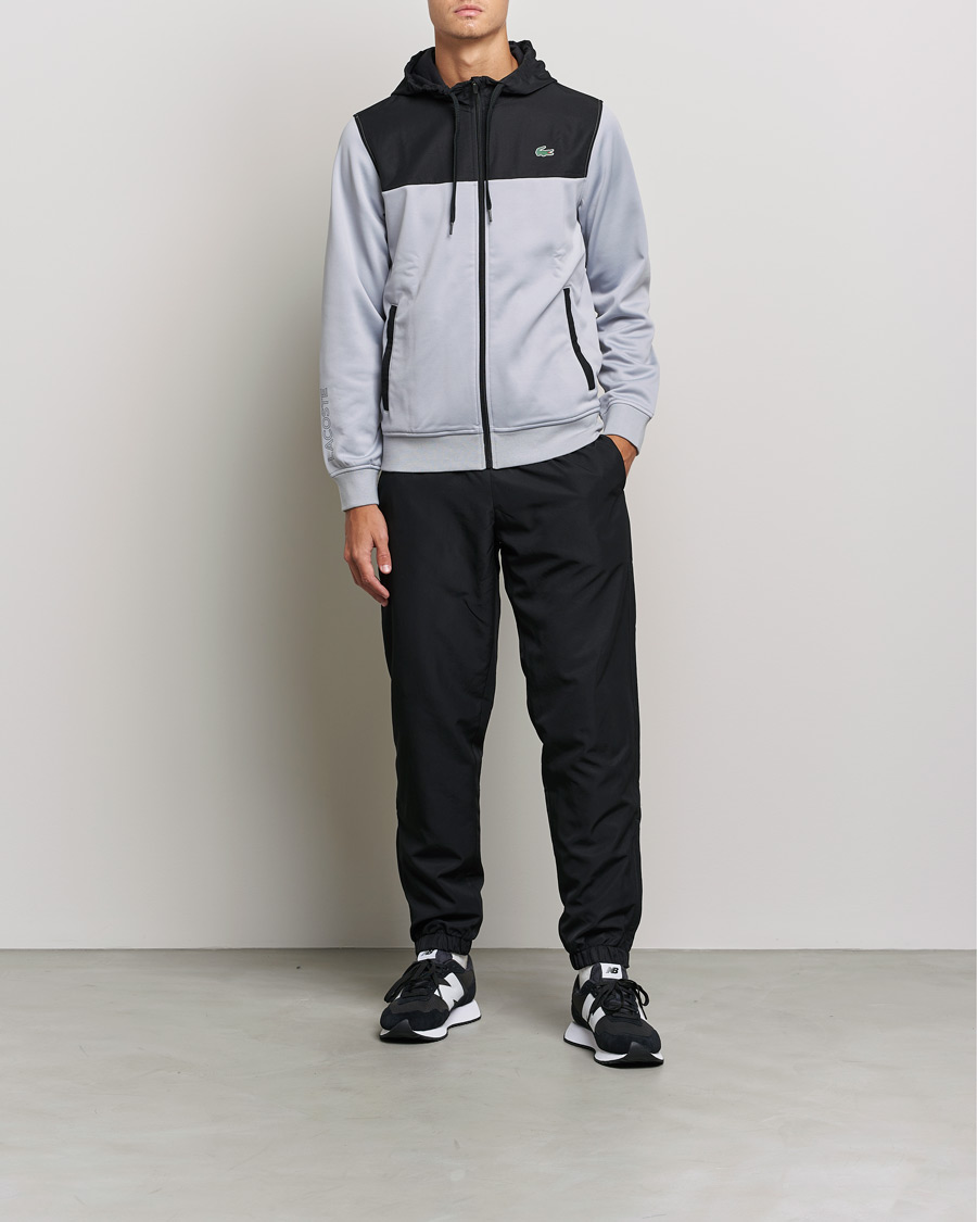 Herren | Pullover | Lacoste Sport | Performance Full Zip Hoodie Black/Grey