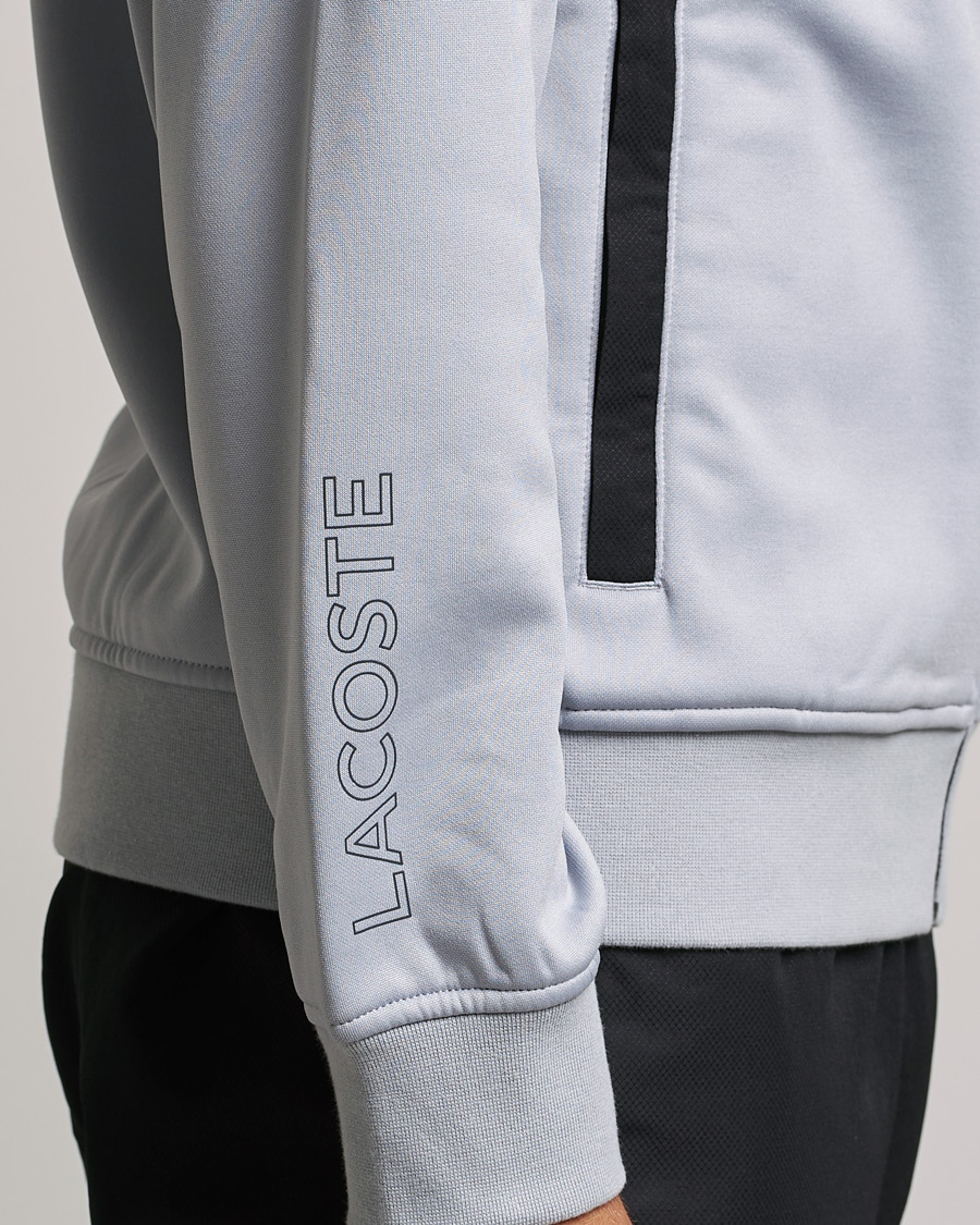 Herren | Pullover | Lacoste Sport | Performance Full Zip Hoodie Black/Grey