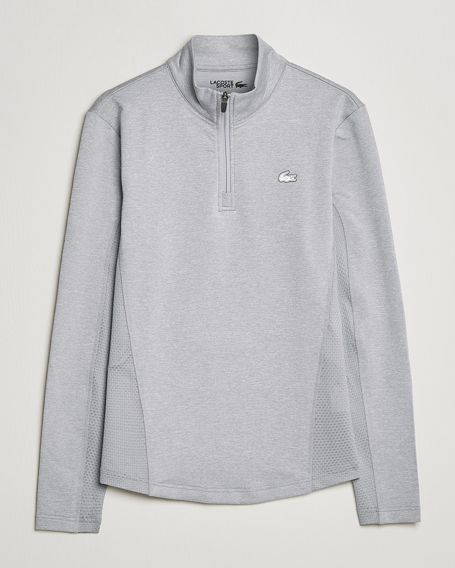 Herren | Pullover | Lacoste Sport | Performance Midlayer Half Zip Silver Chine