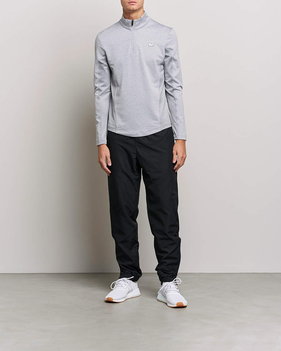 Herren | Pullover | Lacoste Sport | Performance Midlayer Half Zip Silver Chine