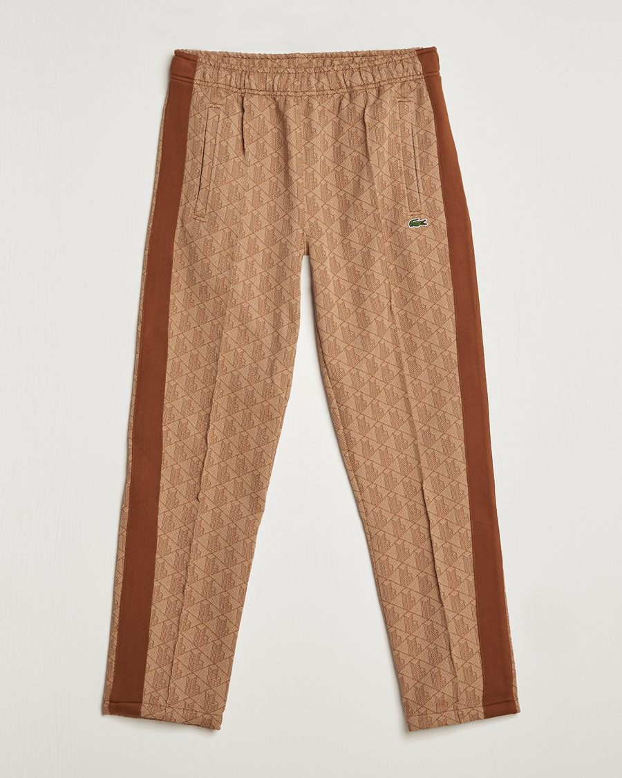 Herren | Hosen | Lacoste | Monogram Cotton Jacuard Tapered Trackpants Viennese